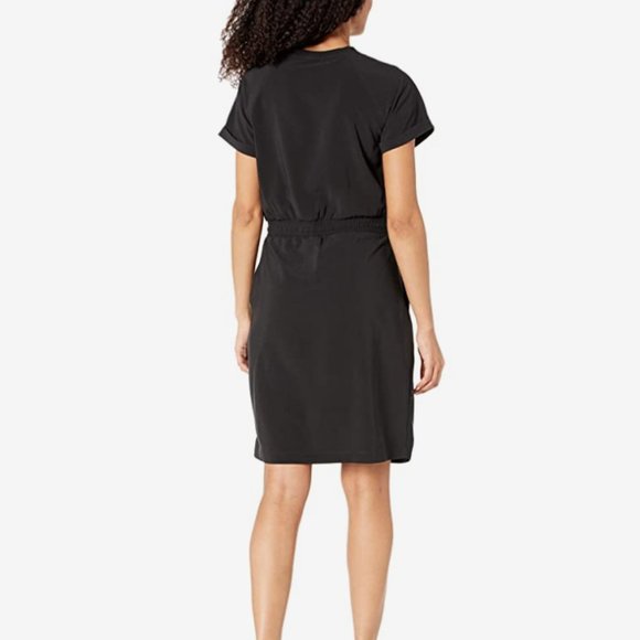 THE NORTH FACE Never Stop Wearing DRESS Size S Short Sleeve Black UPF 50 NEW - Picture 5 of 10